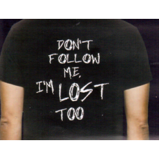 Μπλούζα  T-Shirt  Don`t  follow me